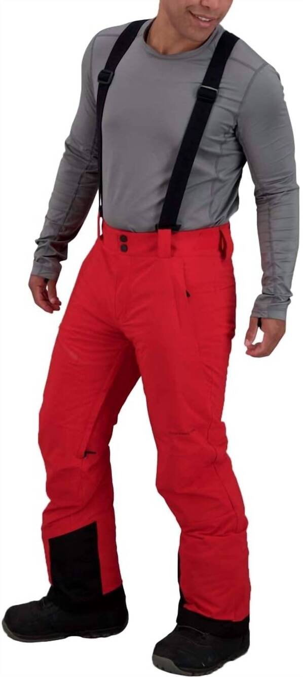 NEW OBERMEYER force straighr leg ski pants in brakelight